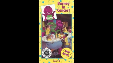 Coming Soon on YouTube with Full Video. . Barney in concert 1993 vhs